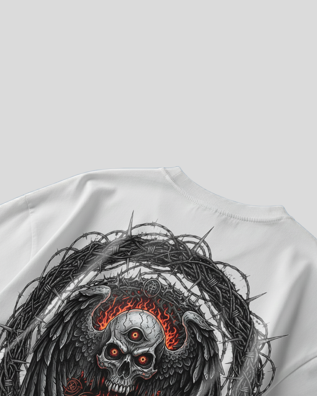Grim Gaze Oversized T-Shirt