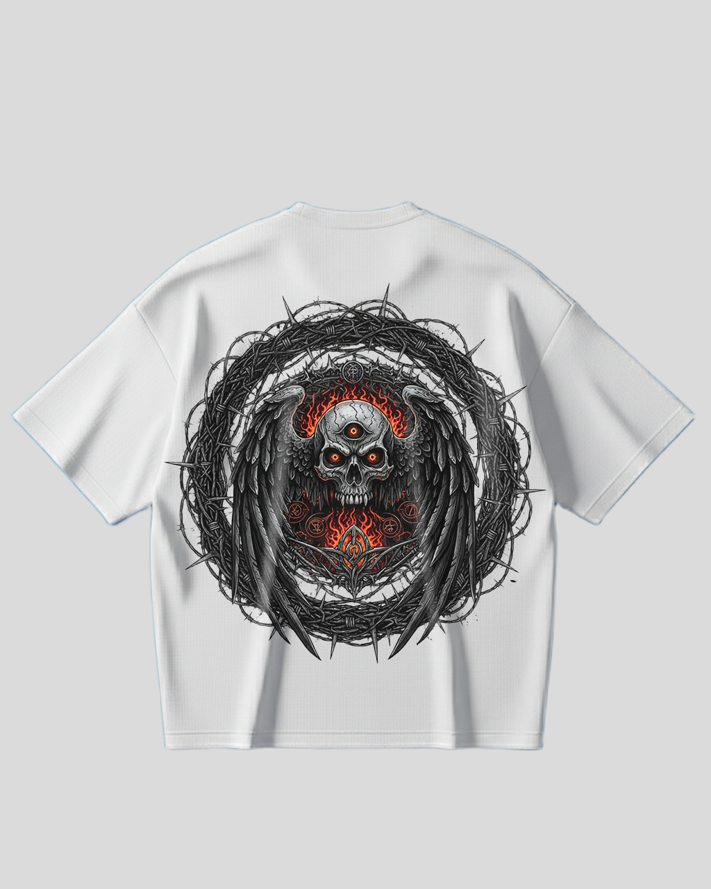 Grim Gaze Oversized T-Shirt